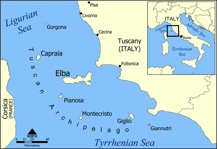 Tuscan archipelago