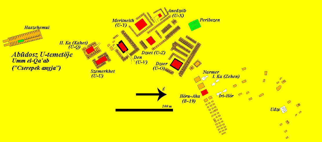 Umm el Qaab 1 sírok