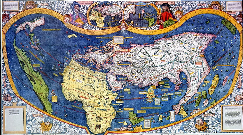 Waldseemüller térrképe 1508
