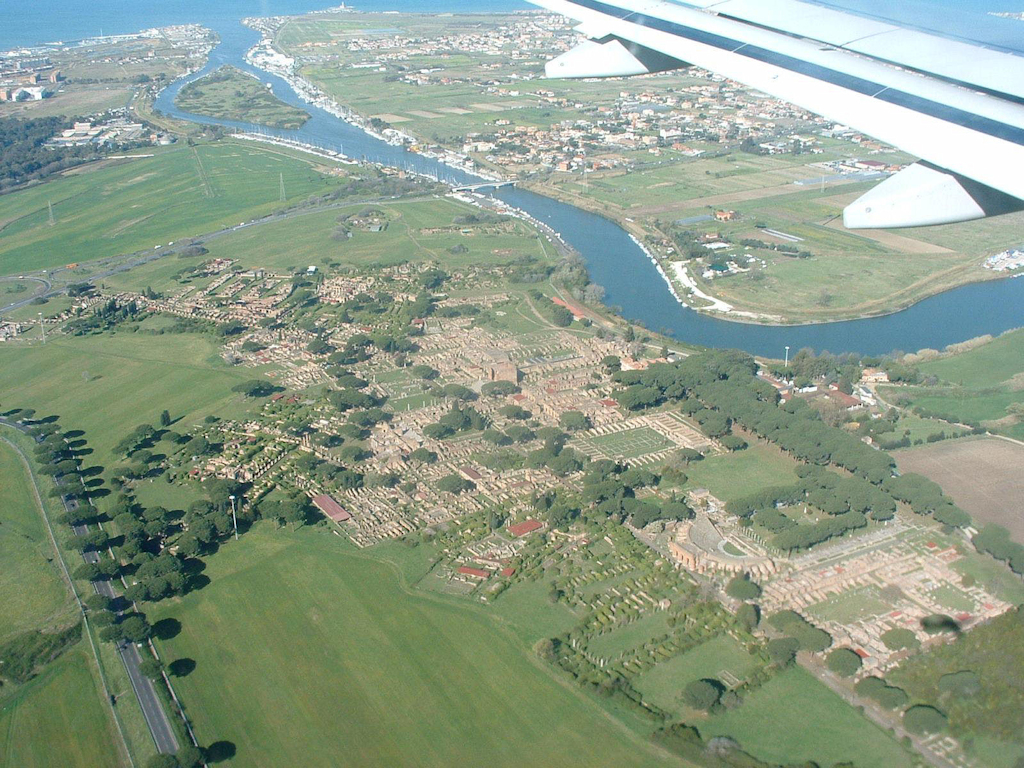 aerial Ostia