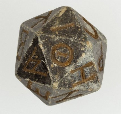 ancient d20 dice
