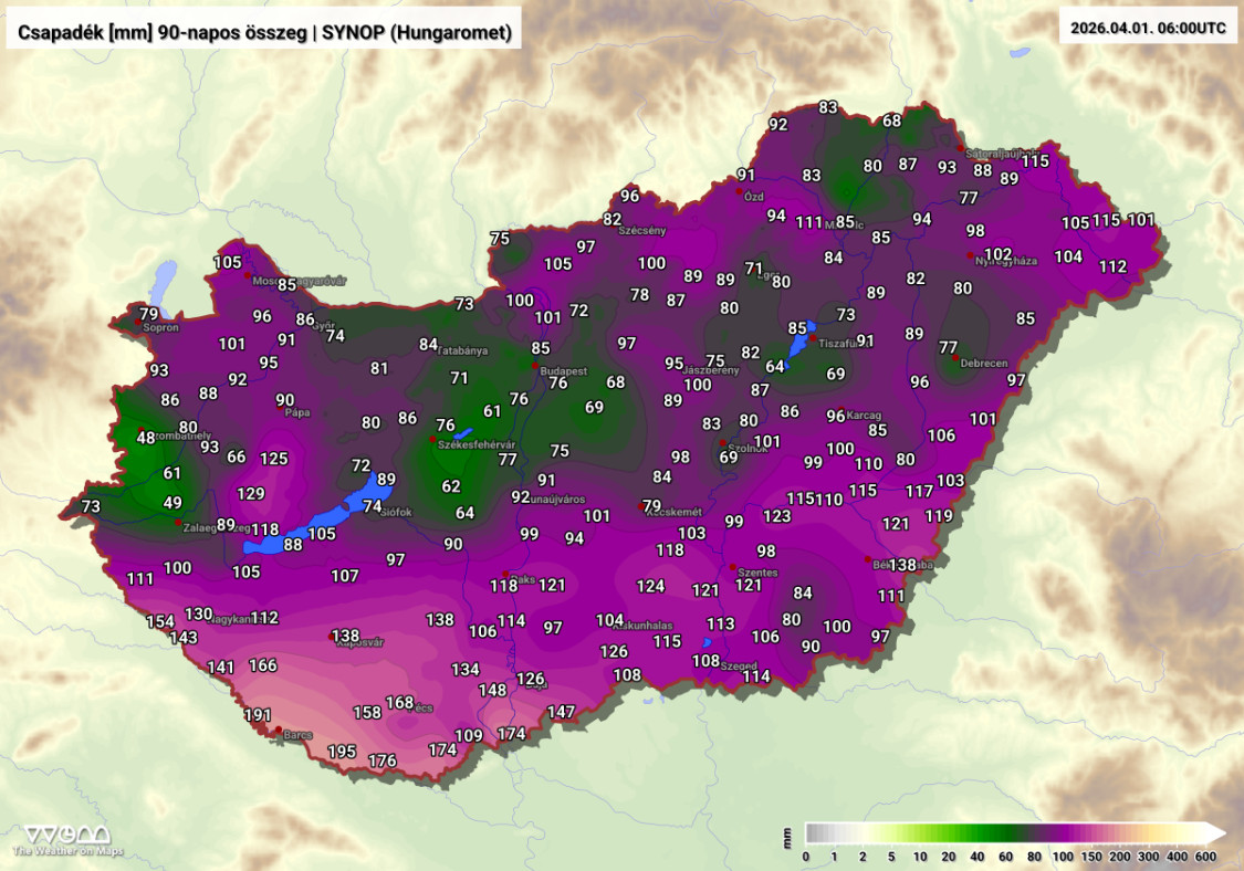 csapadek magyar 90 napos osszeg 821144