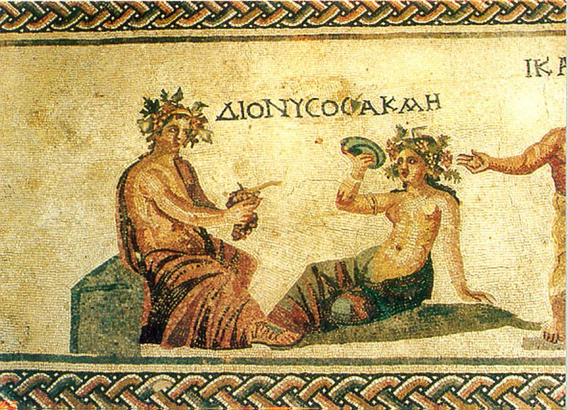 dyonisos paphos mosaic