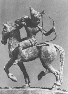 etruszk lovas harcos Volterra