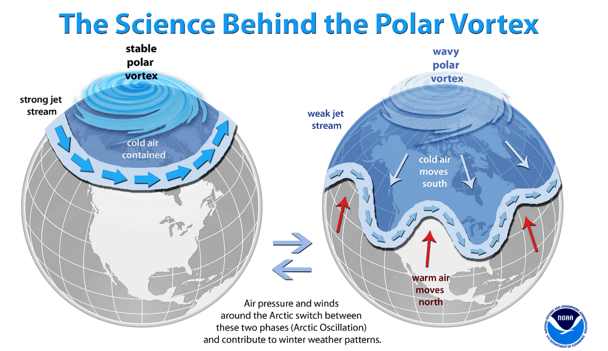 polar vortex weatherw