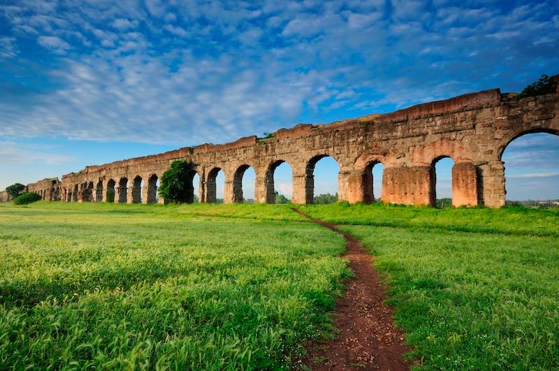 roman aqueduct VIRGO