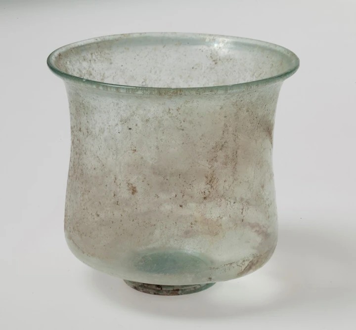 roman drinking glass from the rhineland