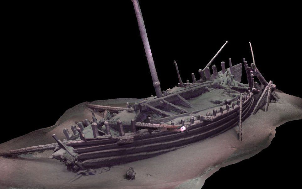 roman galley balack sea