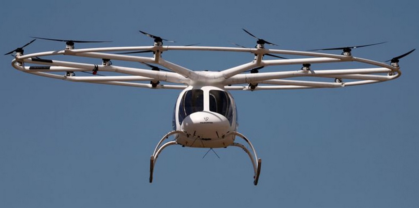 volocopter flying